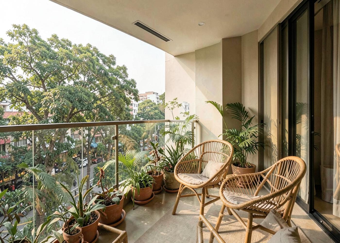 The Balcony Apartment in Indiranagar, Bengaluru